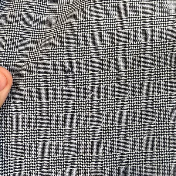 Mizzen & Main Gray Checkered Long Sleeve Button Down XL Trim Fit Mens - Picture 8 of 9